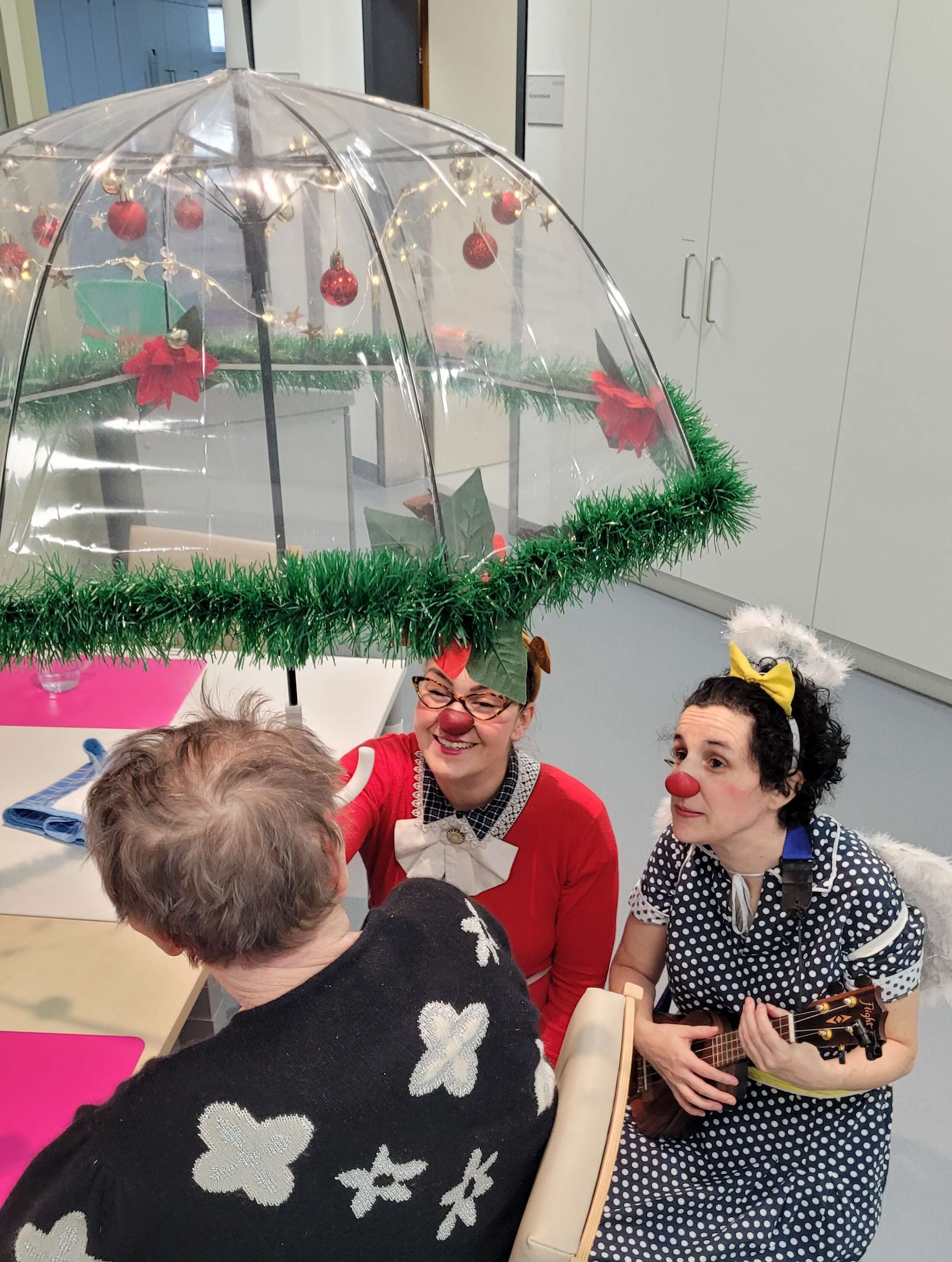 Clowns im LKH Hochzirl in Tirol