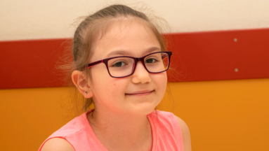 Profilbild eines Mädchens.