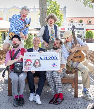 10 Jahre McArthur Glen Kooperation zugunsten ROTE NASEN