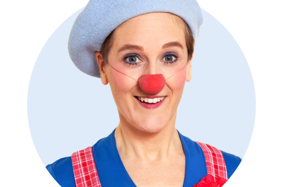 Profilbild der ROTE NASEN-Clownin Betti.