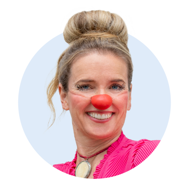 Profilbild der ROTE NASEN-Clownin Nelly.