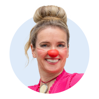 Profilbild der ROTE NASEN-Clownin Nelly.