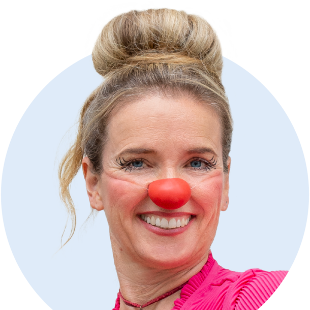 Profilbild der ROTE NASEN-Clownin Nelly.