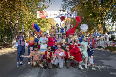 Das ROTE NASEN Clownteam sorgte höchstpersönlich für ausgelassene Stimmung