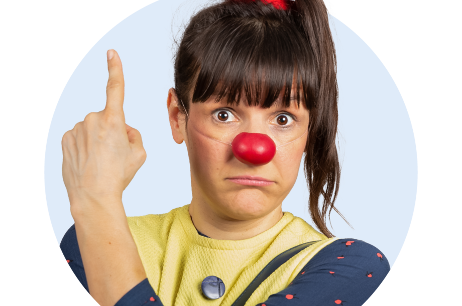 Profilbild der ROTE NASEN-Clownin Candy.
