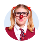 Profilbild der ROTE NASEN-Clownin Josefine.