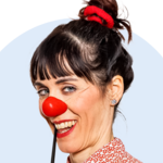 Profilbild der ROTE NASEN-Clownin Lucy.