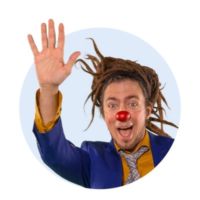 Profilbild des ROTE NASEN-Clown Chico.