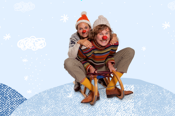 Unsere Clowns auf Weihnachtsmission