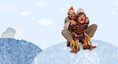 Unsere Clowns auf Weihnachtsmission