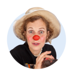 Profilbild von ROTE NASEN-Clownin Minna.