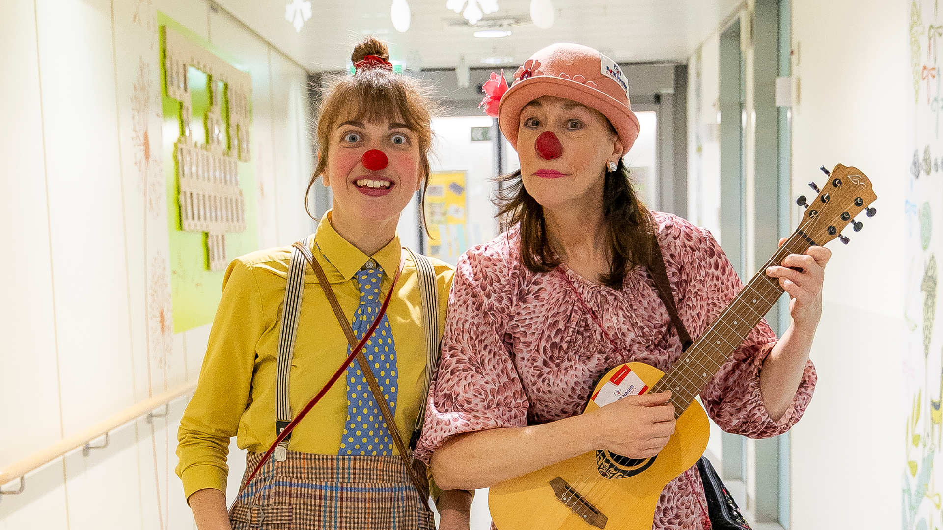 Clownin Toni und Clownin Wilma