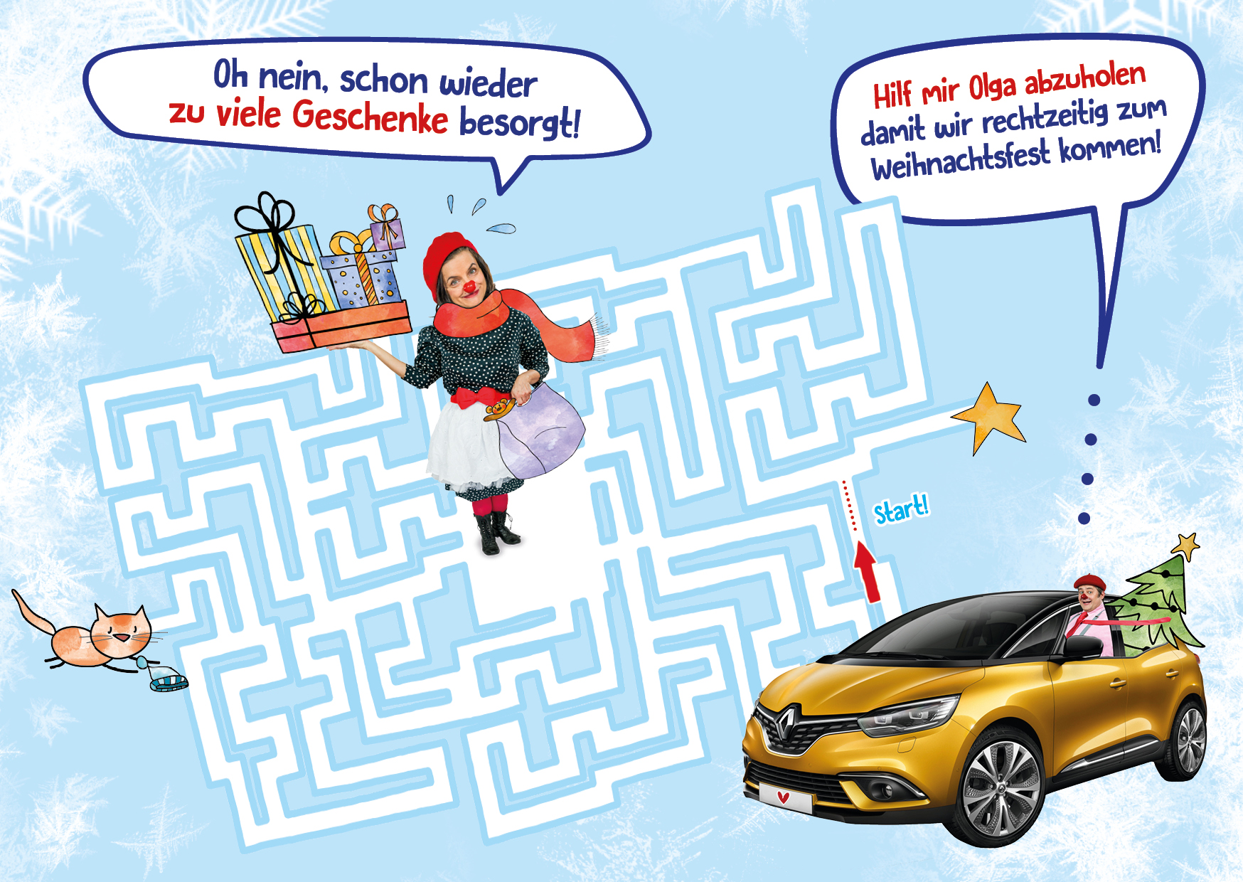 Labyrinth zum Ausdruck 