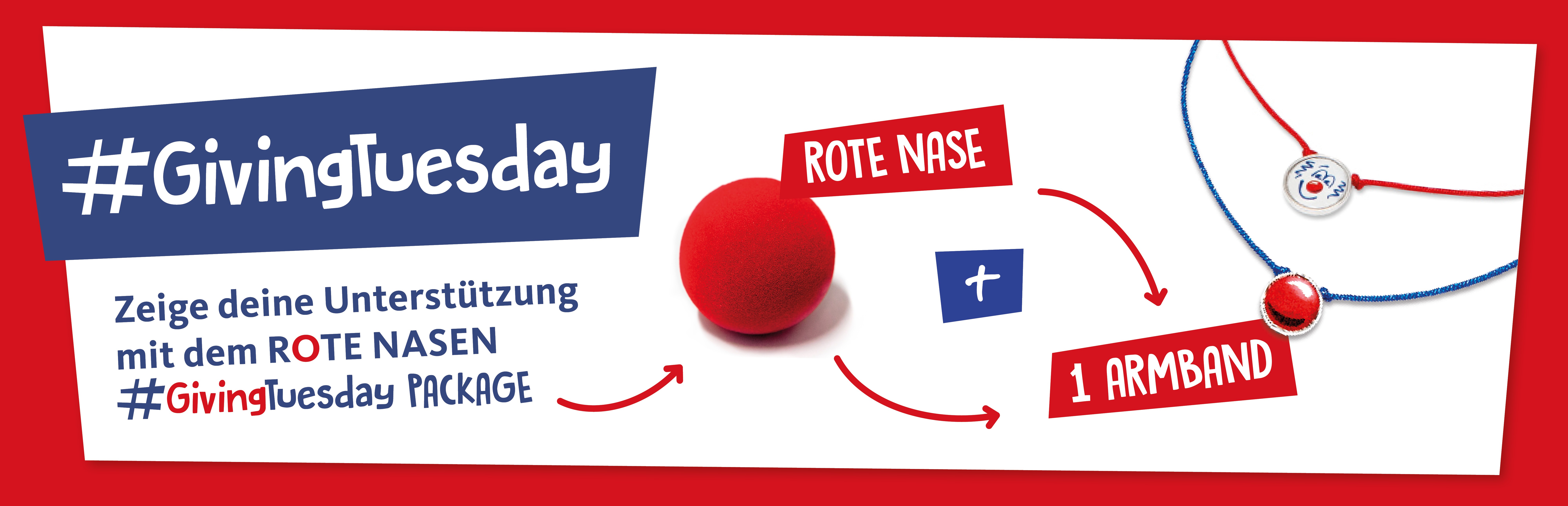 Das ROTE NASEN #givingtuesday Package