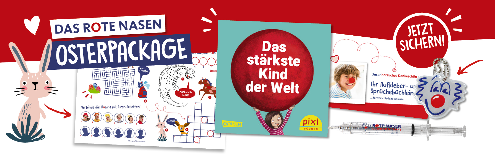 Das ROTE NASEN Osterpackage