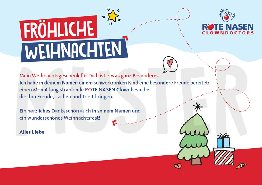 Vorschau Weihnachts-Geschenksurkunde